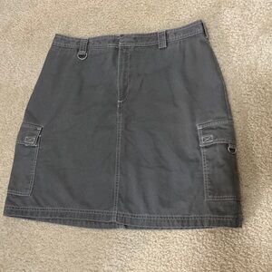 Dockers Mini Jean Skirt Sz 14 EUC